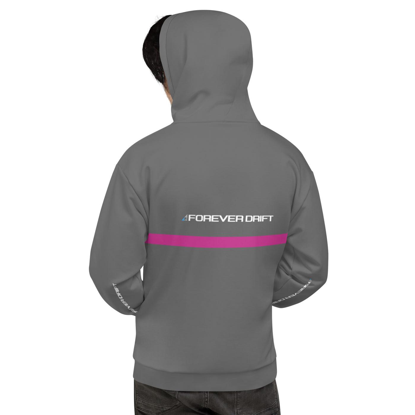 Forever Drift Bold Edition Unisex Hoodie - Gray