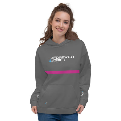 Forever Drift Bold Edition Unisex Hoodie - Gray