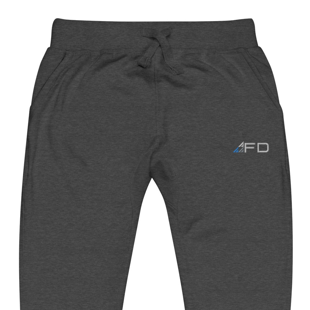 Forever Drift Embroidered Unisex Fleece Sweatpants - Dark Gray